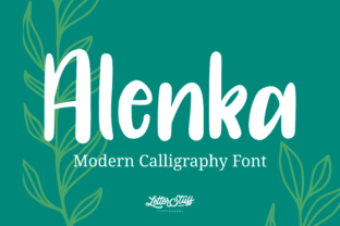 Alenka: A Playful Script Font