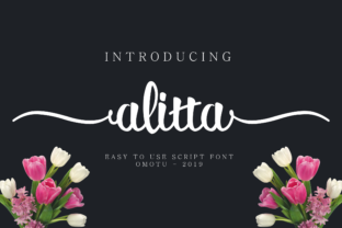 Alitta: A Script Font for Clear, Strong Campaigns