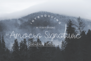 Amoera Signature: A Stylish Font for Modern Design