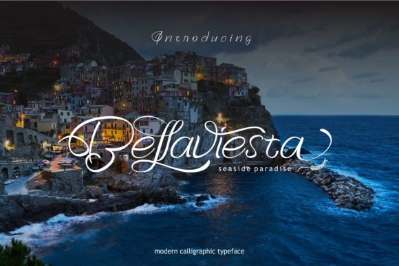 Bellaviesta: A Modern Calligraphy Font