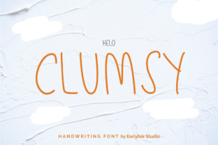 Clumsy: A Quirky Script Font