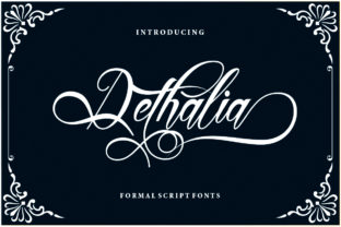 Dethalia: A Stylish Font for Business