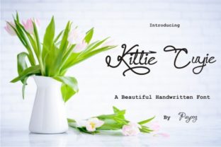Kittie Cuyie: A Fresh Script for Business Branding