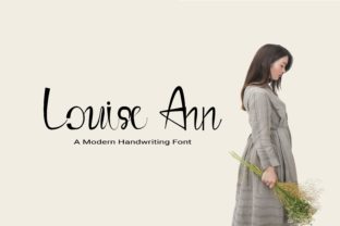 Louise Ann Font: Elegant Script for Crafters