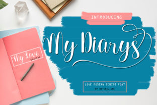 My Diarys: A Beautiful Script for Branding
