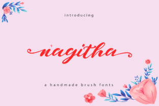 Nagitha: A Handmade Script Font