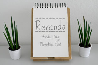 Revando: A Handwritten Font for Craft Creators
