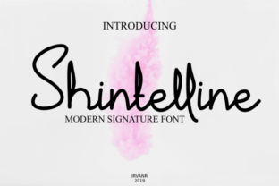 Shintelline: A Script Font for Creative Campaigns