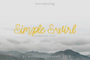 Simple Swirl Family Font