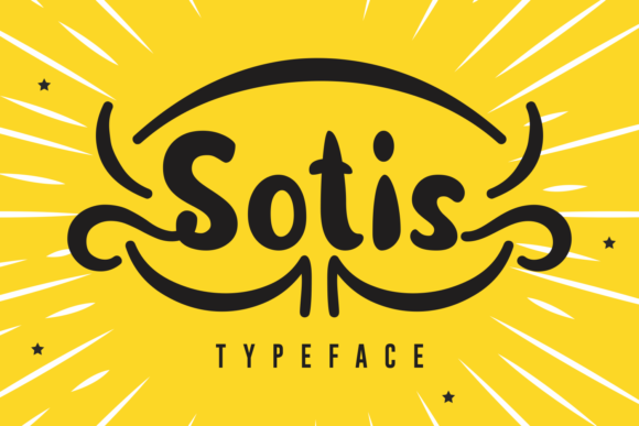 Sotis: A Bold Script Font for Makers