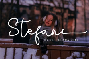 Stefani Family: A Stylish Handwritten Font