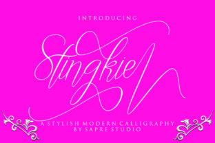 Stingkie: A Font That Elevates Your Brand
