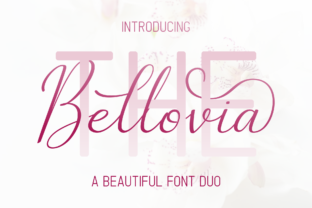 The Bellovia Duo: Elegant Font for Campaigns