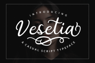 Vesetia: A Luxurious Script Font for Business